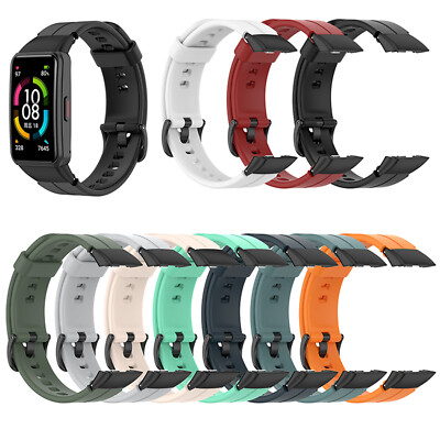 Smart Bracelet Silicone Watch Strap for Honor Band 6/Band 7/Huawei Band 6/6Pro