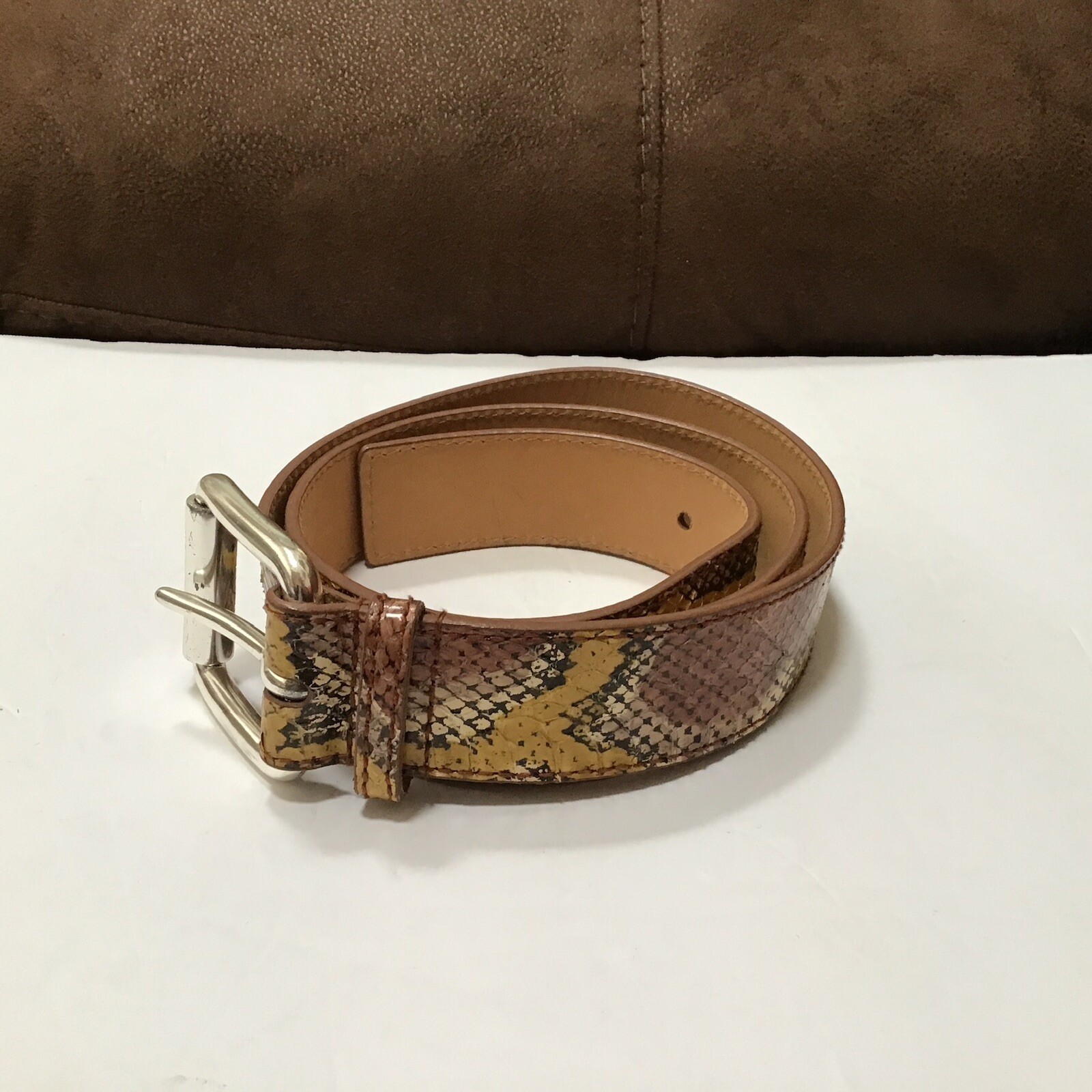 MICHAEL Michael Kors XL Snake Python Leather Prin… - image 1