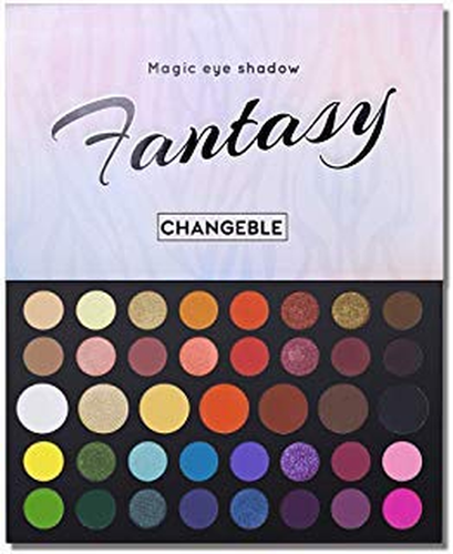 40 Colors High Pigmented Shimmer Matte Eyeshadow Makeup Palette Full Spectrum Ar