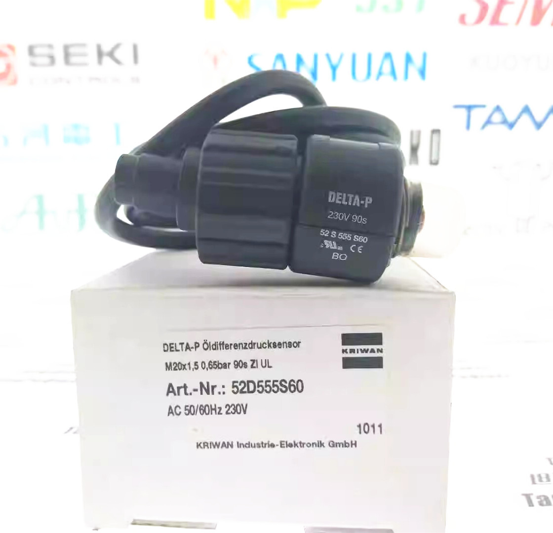 1pcs KRIWAN Oil Pressure Difference Monitoring Switch Sensor DELTA