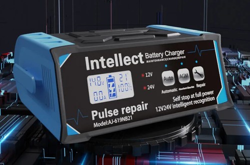 12V-24V Car Battery Charger High Power 210W Smart Pulse Repair Fast Charging - Picture 9 of 24