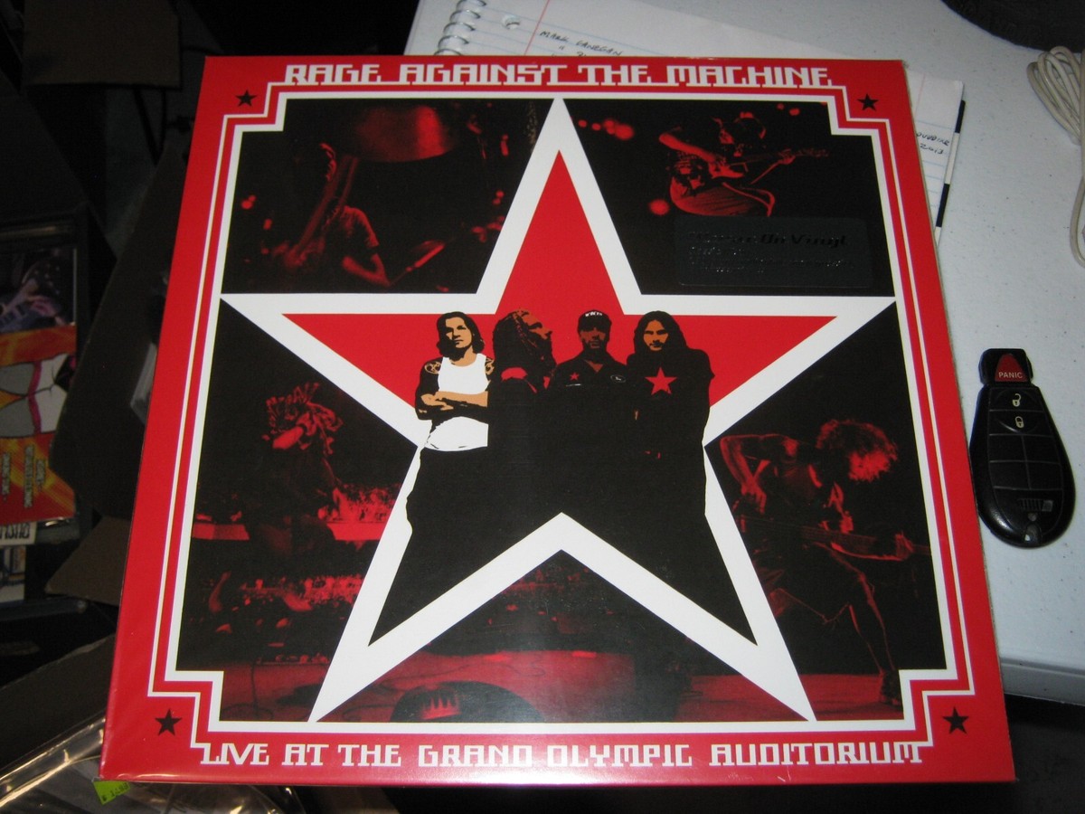 RAGE AGAINST THE MACHINE XX Numbered Picture Disc Vinyl LP