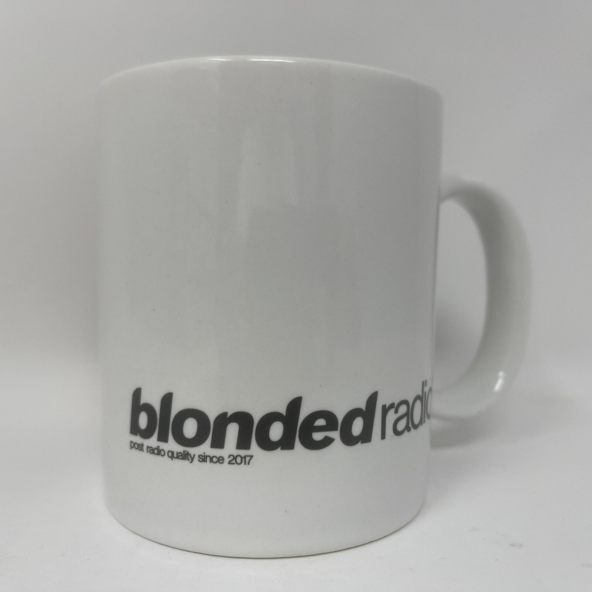 New White Blonded Radio OS Mug Frank Ocean Rare 00810126900609