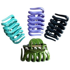 No Break Large Claw Clips for Thick Hair,Jumbo Octopus Hair Clips for Women L...