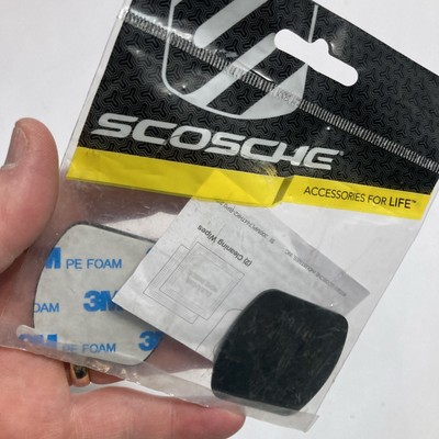 New Scosche MPLT44THK2-BP0 Magimount Thick Plate Replacement 2 Pack