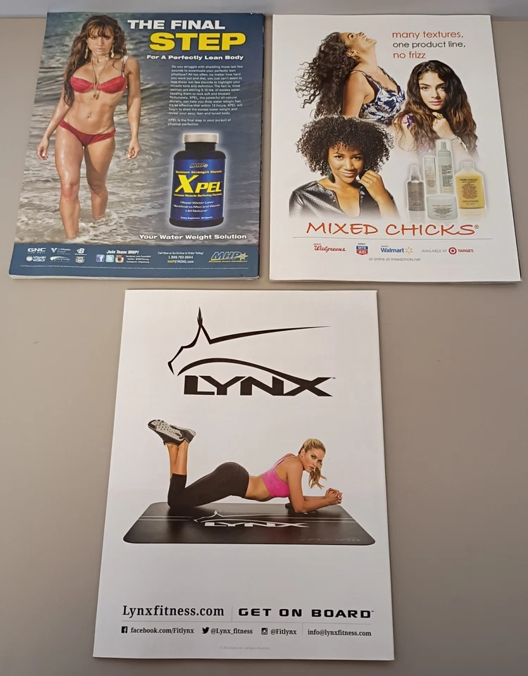 OXYGEN Magazines Health & Fitness Lot Of 3 From 2016 Foto 3 de 3