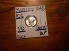 1945 Mercury Dime Gem BU+ BLAZER!!! PQ!!!! Almost Full Bands!!!! LOOOOOOOK!!!!!!