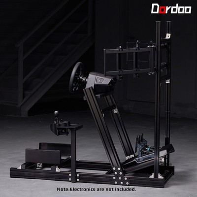 Dardoo Aluminium Sim Racing Cockpit mit Drei Display-Ständern Für Logitech G923