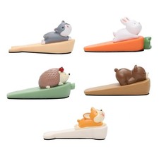 Door Stopper Wedge Non-slip Anti-pinch Guard Prevents Injuries Doorstop for Door