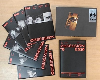 EXO Obsession EXO Ver Album CD + Chen Photocard Official Kpop Rare