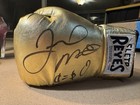 The Best FLOYD MAYWEATHER JR Signed AUTO Gold Reyes BOXING GLOVE PSA “Cents = $” — photo 5