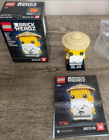 Lego Ninjago 41488 Master Wu Brickheadz Set 100% Complete with Box Instructions
