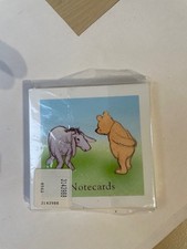 Classic Winnie - The -Pooh Pack of 8 notecards & envelopes  New