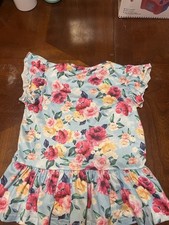 Kids Flower Top with Shorts 2 Piece Set Size 5Y