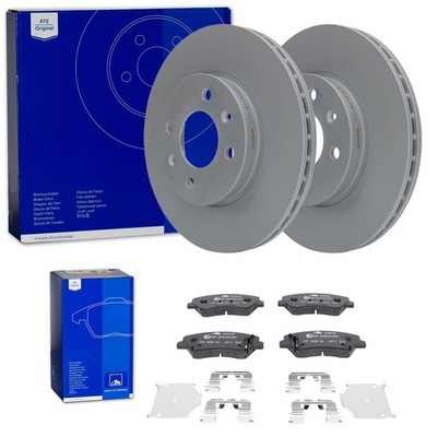 ATE BREMSSCHEIBEN 256mm + BELÄGE VORNE passend für HYUNDAI i20 GB BC 2 3