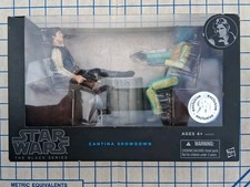 ToysRus Star Wars Black Series Han Solo& Greedo Cantina Showdown Figures Hasbro