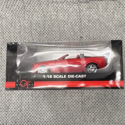 2005 Ford Mustang GT Concept red convertible 1:18 Diecast Model Beanstalk