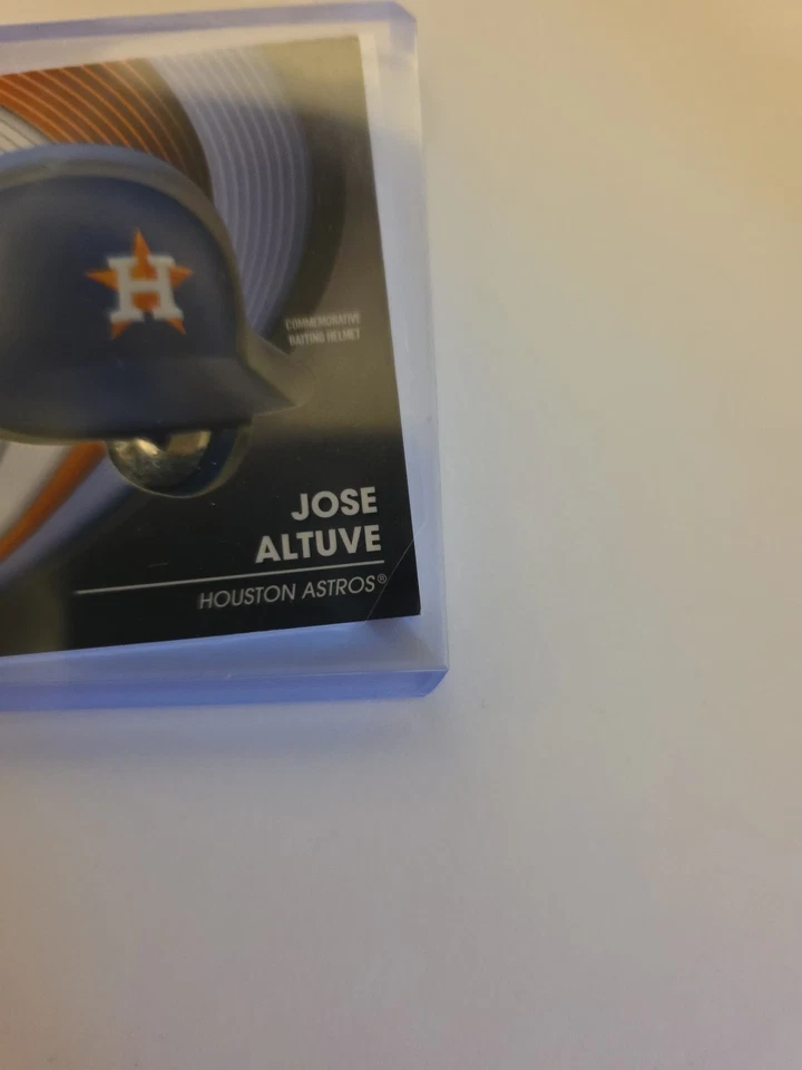 2022 Topps Commemorative Batting Helmet Jose Altuve - Image 4 of 4