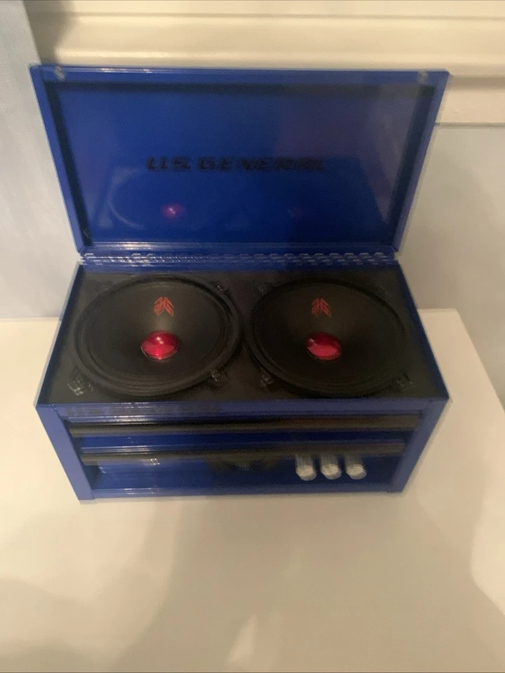 Mini caja de herramientas Bluetooth personalizada U.S. General - 11” x 6” x 6” Foto 3 de 4