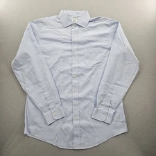 Brooks Brothers Men's Size 16.5 Light Blue Long Sleeve Regent Button Down Shirt