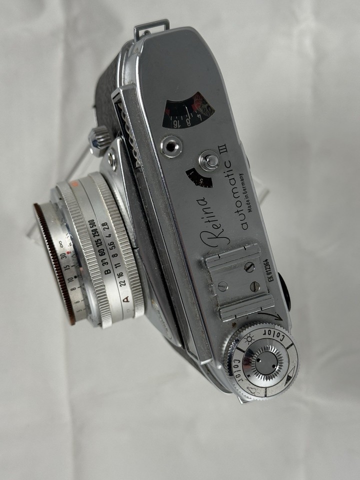 Kodak Retina Reflex III Typ 041 mit Retina-Xenar 50mm f/2,8 – #73974 – Foto Köberl – Secondhand