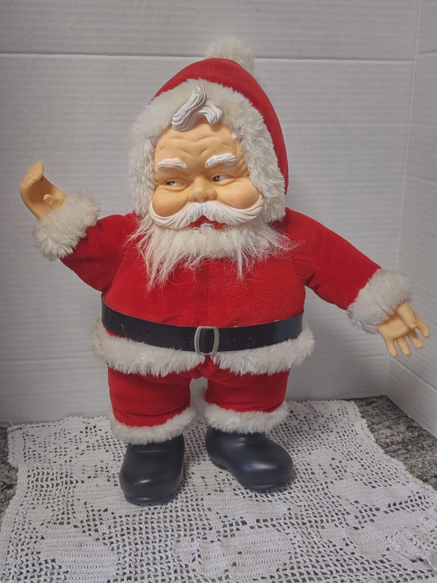Rubber Face Plush In Santa Figures (1946-1990) for sale | eBay