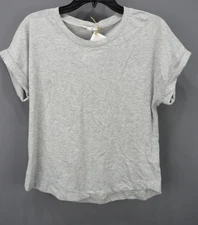 SPLENDID Cuffed-Sleeves Tee Size S # 4A 1315 New