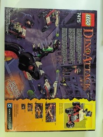LEGO Dino Attack: Fire Hammer Vs. Mutant Lizards (7475) 100% Complete + Manual