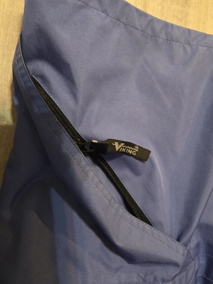 Chaqueta impermeable Viking Torrent II DE COLECCIÓN, azul/negro, talla L Foto 4 de 4