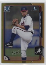 2015 Bowman Draft Chrome Gold Refractor 15/50 Matt Withrow #36 1nr3