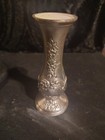 Vintage silver Bud Vase Art Nouveau 5.25" made in Japan intricate design — photo 3