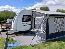 touring caravan fixed single beds 4 berth