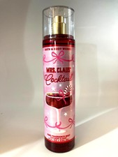 NEW Bath  Body Works Mrs. Claus Cocktail Fine Fragrance Mist Spray Splash 8oz