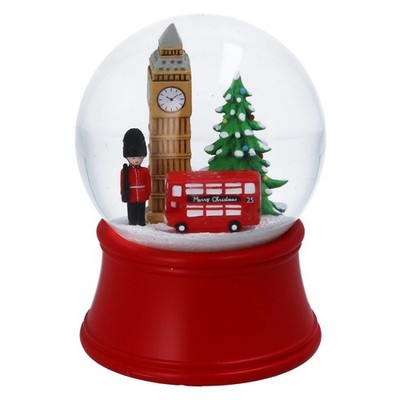 Gisela Graham Musical London Szene Weihnachten Schneekugel