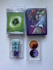 Pokemon Journey Together ETB Card Sleeves, Coin, Dice, and Basic Energy Pack