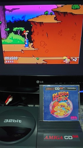 BUBBA 'N' STIX - Commodore Amiga CD32 - by Core Design🕹️TESTED & WORKING🕹️ - Picture 13 of 13