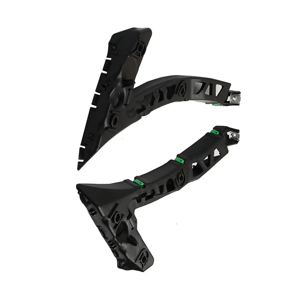For 2009 -2011 JAGUAR XF Front Left & Right Side Bumper Mount Bracket Black - Imagem 4 de 4