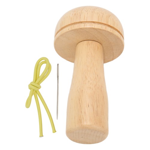 Darning Mushroom Kit Wooden Darning Mushroom Needle Sewing Tools - Picture 11 of 24