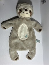 Douglas Baby Sloth Cuddles Plush Stuffed Animal Security Blanket Lovey 18