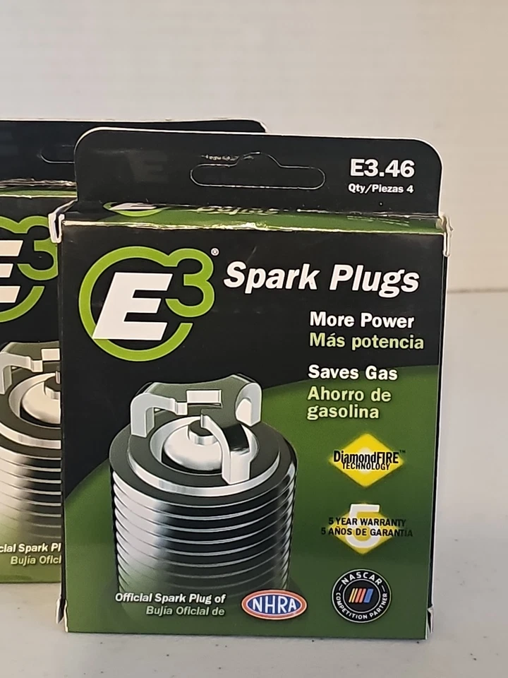 Bujía E3.46 DiamondFIRE Bujía Rendimiento Automotriz 14mm Paquete de 8 NUEVO Foto 2 de 4