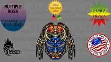 Predator Car Window Vinyl Decal Helmet Graphic Weatherproof Bumper Sticker 2-20