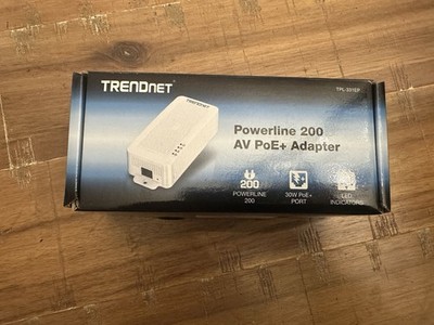 TRENDnet Powerline 200 AV PoE+ Adapter | PN: TPL-331EP /A