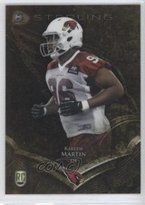 2014 Bowman Sterling Gold Refractor 57/99 Kareem Martin #82 z6b