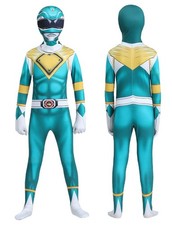 Power✨ Rangers Cosplay Costume Jumpsuits Kids Carnival Fancy Outfit Set Adult UK