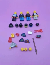 LEGO MINIFIGURES & ACCESSORIES Lot (4 Figures & 20 Pieces) 😃 *See Details*