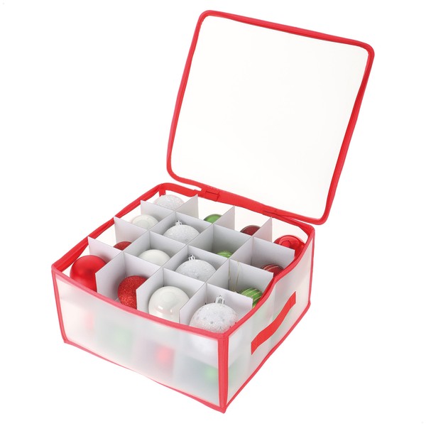 Aufbewahrungsbox FüR Weihnachtskugeln - 33,5 X 33,5 X 17,5 Cm-image