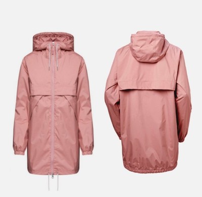 Helly Hansen JPN RAINCOAT 53202-096 Ash Rose Waterproof Windproof Breathable NEW