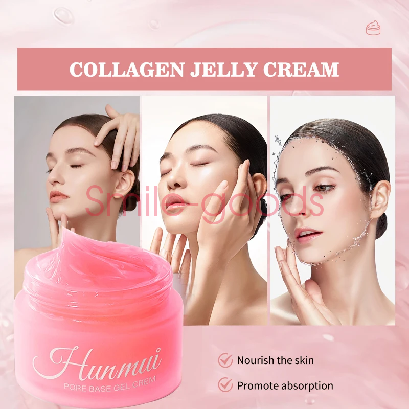 Hunmui Face Primer Pore Base Gel Cream Cover Pores Water Embellish Skin ...