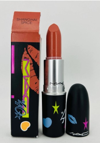 MAC Cremesheen Lipstick - SHANGHAI SPICE - Full sz. - New ๐- Limited - Picture 2 of 9