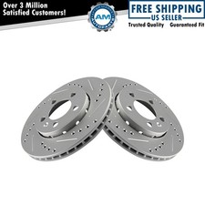 Rear Brake Rotors For 2000-2006 Audi TT Quattro 2002-2005 Volkswagen Jetta